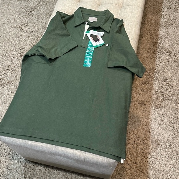 XL Green Pima Cotton Polo by JachsNY
 Brand New with Tags - Picture 8 of 8